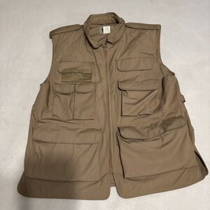 Domke PhoTOGS Men's Traveller II Vest Utility Khaki Beige Brown Size L